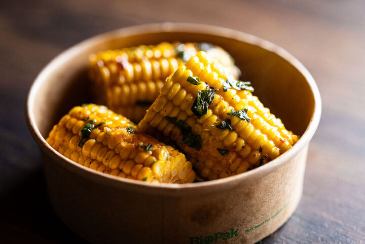 Smokey Buttered Corn Cobb