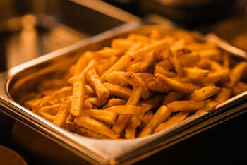 Skin on Salted Fries